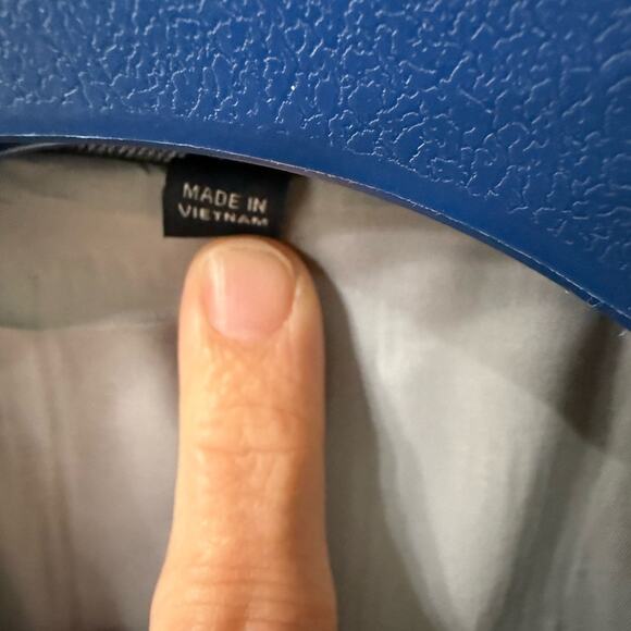 Jos. A. Bank Gray and Blue Sport Coat with Windowpane Pattern - Picture 4 of 6